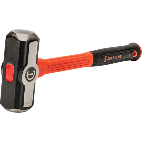 Fiberglass Engineer Hammer, 4 lbs Head Weight, 14" L - Crescent 037103365248