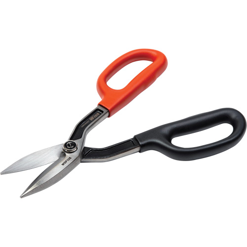 Cisaille de ferblantier droite, Longueur de coupe de 2", Coupe Droit - Wiss By Crescent 037103338594