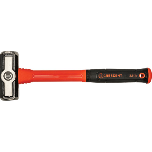 Fiberglass Engineer Hammer, 2.5 lbs Head Weight, 13-1/2" L - Crescent 037103365231