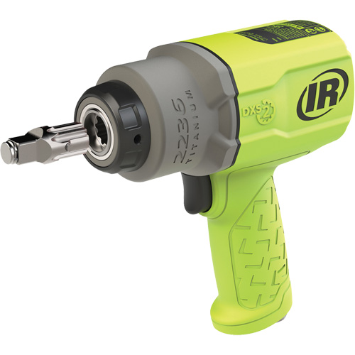 Green Air Impact Wrench, 1/2" Drive, 1/4" NPT Air Inlet, 7500 No Load RPM - Ingersoll Rand 2236QTIMAX-G