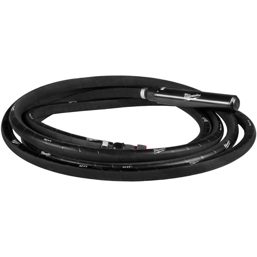 MX FUEL High Cycle Concrete Vibrator 32' Whip with 2.25" Head - Milwaukee 48-37-3222H