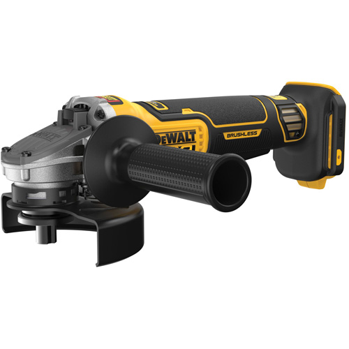 XR&reg; Brushless Cordless Angle Grinder (Tool Only), 4-1/2" - 5" Wheel, 20 V - DEWALT DCG410B