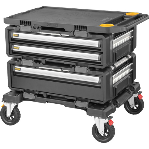 TOUGHSYSTEM&reg; 2.0 DXL 4-in-1 Modular Workstation, 34" x 25-4/5" x 30", Black/Yellow - DEWALT DWST60520
