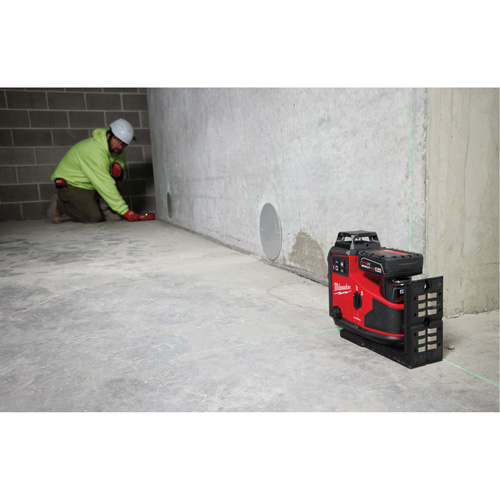 M12 Green 360° 3-Plane Laser with Automatic Alignment & Receiver - Milwaukee 3642-21