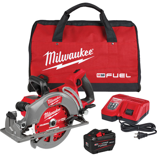 M18 Fuel Rear Handle Circular Saw Kit, 7-1/4", 18 V - Milwaukee 2930-21HD