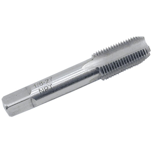 Taraud d'alliage pour tuyau, 3/8"-18, Conique, Carbure - JET 530403