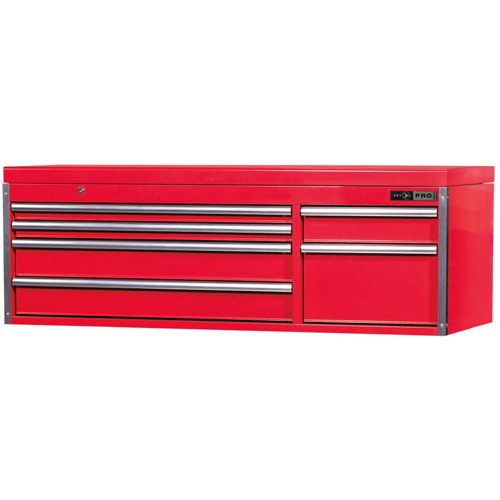 PMC5606 Pro Series Mechanics Chest, 55-1/2" W, 6 Drawers, Red - JET 842574