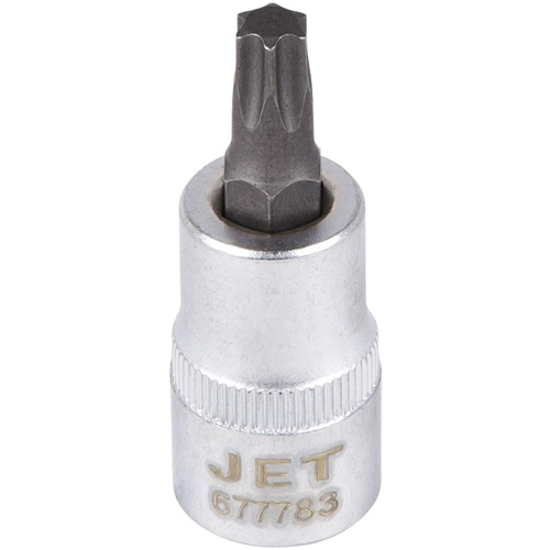 Bit Socket, Torx&reg;, T-45 x 2" L, 3/8" Drive - JET 677784