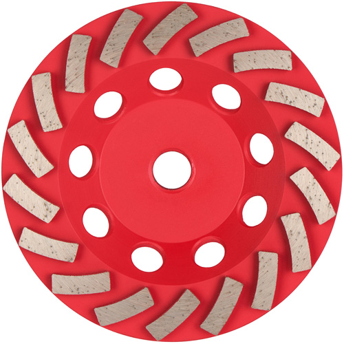 DIAMOND MAX Turbo 18-Segment Diamond Cup Wheel - Milwaukee 49-93-7790
