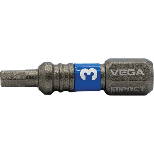 Embout Impactech, Hexagonale, 2,5 mm, Prise 1/4" - Vega T125H025A