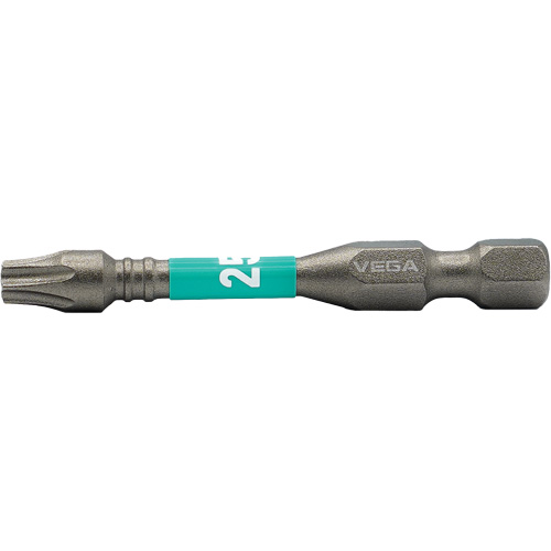 Impactech&reg; Power Bit, Torx, T-25 Tip, 1/4" Drive Size, 2" Length - Vega T150T25A