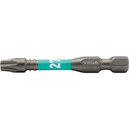 Embout pour outils &eacute;lectriques Impactech, Torx, Embout T-27, Prise 1/4", Longueur 2" - Vega T150T27A