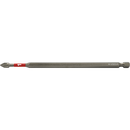 Impactech&reg; Power Bit, Phillips, #1 Tip, 1/4" Drive Size, 6" Length - Vega T1150P1A