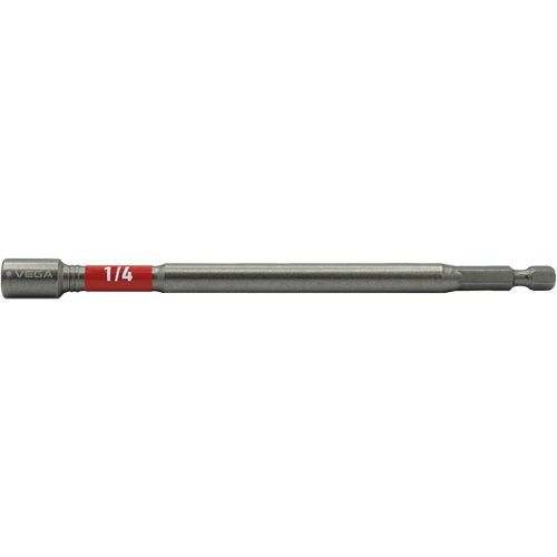 Impactech&reg; Nut Driver, 1/4" Tip, 1/4" Drive, 6" L, Magnetic - Vega T1150MN416