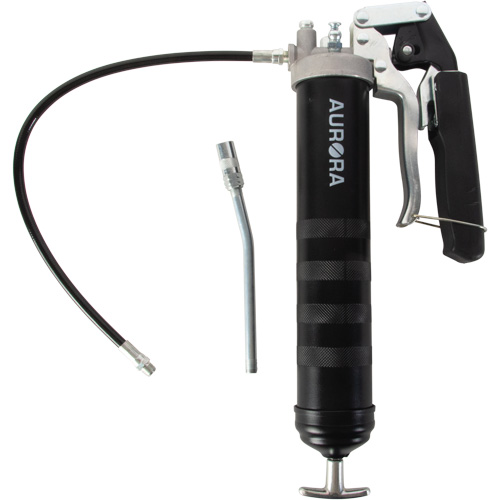 Dual Grease Gun Pistol with Lever Handle - Aurora Tools 