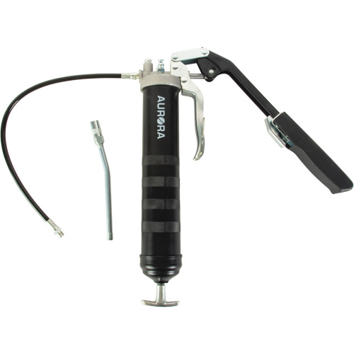 Dual Grease Gun Pistol with Lever Handle - Aurora Tools 