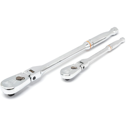 Jeu de rochets &agrave; goutte d'eau et verrouillage &agrave; 90 dents, entraînement" , 3/8" et 1/8" - Gearwrench 81216T