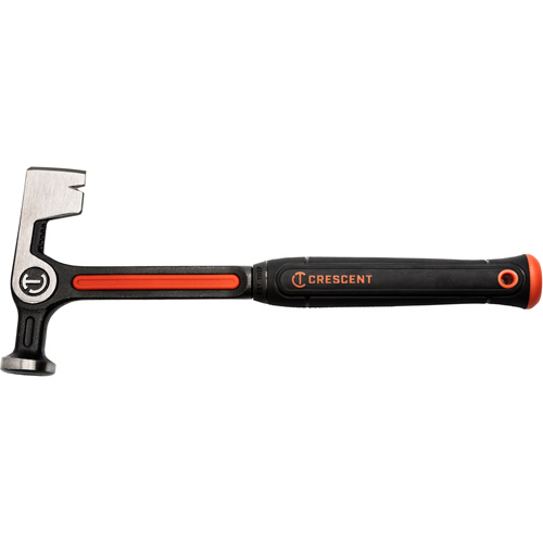 Drywall Hammer, 11 oz., Solid Steel Handle, 12-1/2" L - Crescent CHSDRWL11