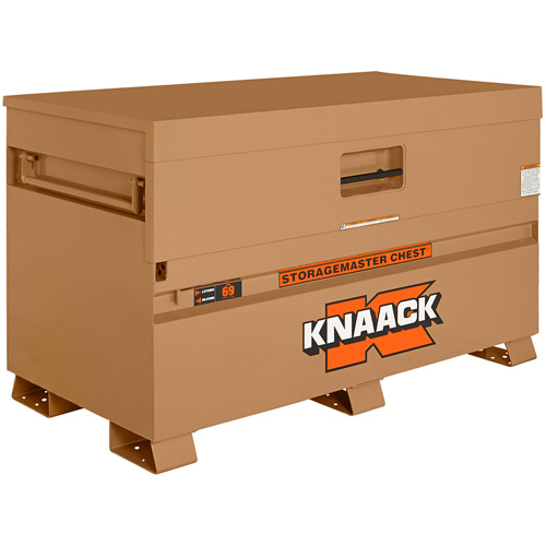 Coffre piano mod&egrave;le 69 avec cadenas, 60" la x 30" p x 34-1/4'' h, Havane - Knaack 69-KL