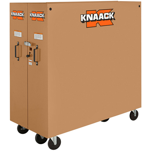 Model 100 Folding Rolling Cabinet with Padlock - Knaack 100-KL