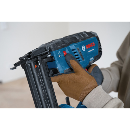 Brushless 18-Gauge Brad Nailer (Tool Only), 18 V, Lithium-Ion - Bosch GNH18V-18MN