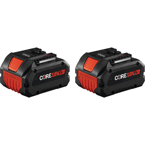 CORE18V&reg; High Power Battery, Lithium-Ion, 18 V - Bosch GBA18V60-2PK