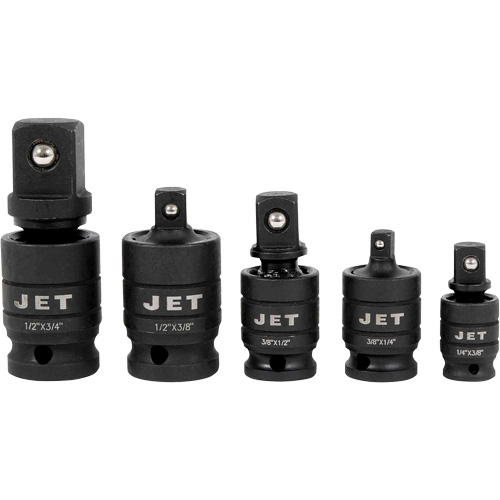 5-Piece Pin-Free Locking Impact U-Joint Adaptors - JET 610902
