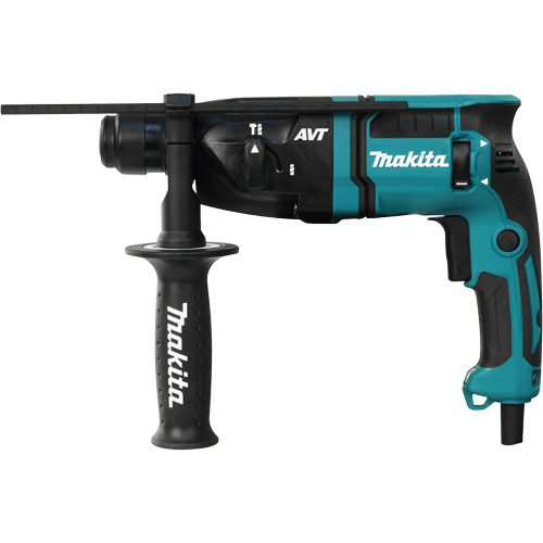 Marteau perforateur rotatif SDS-PLUS, 11/16", 4.1 A, 0-4800 Coups/min, 0-2100 Tr/min, 1 lb-pi - Makita HR1841F