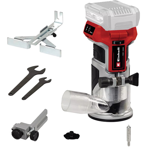 Professional Cordless Compact Router (Tool Only) - Einhell 4350415