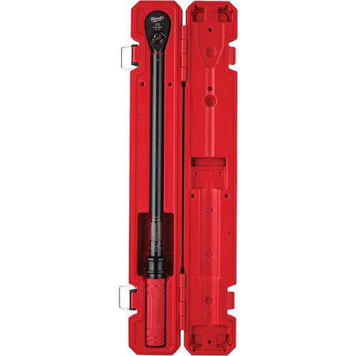 Cl&eacute; dynamom&eacute;trique, &agrave; cliquer, Entraînement 1/2" carr&eacute;, 50 - 200 lb-pi/67,8 - 339 Nm - Milwaukee 48-22-9203