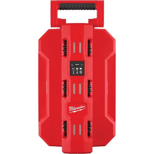 M18 Six Bay Daisy Chain Rapid Charger w/ PACKOUT Compatibility, 18 V, Lithium-Ion - Milwaukee 48-59-1817