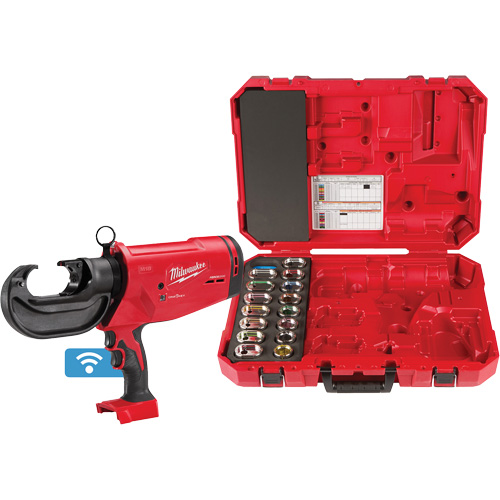 M18 FORCE LOGIC 750 MCM Crimper with #6 - 750 MCM Al Dies - Milwaukee 2779-750AL