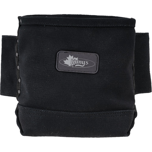 Phantom Collection Nut & Bolt Bag with 2 Sleeves, Canvas, 3 Pockets, Black - Kuny's 59140