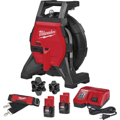 Kit de cam&eacute;ra dinspection compacte M12 High Flex de 85', T&ecirc;te de cam&eacute;ra 20 mm (0,78") - Milwaukee 3318-22B