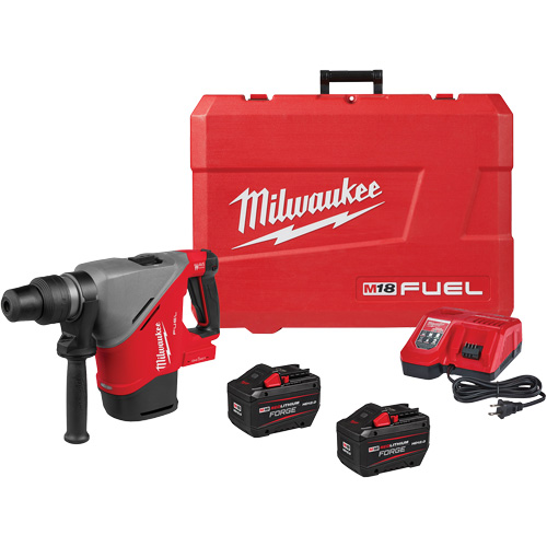 Ensemble de marteau rotatif M18 FUEL SDS Max avec ONE-KEY, 18 V, 1-9/16", 6 lb-pi - Milwaukee 2917-22HD