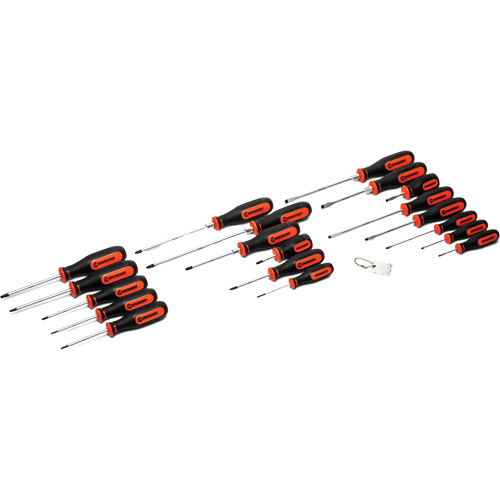 Dual Material Screwdriver Set, 20 Pcs. - Crescent CSDS20PCSET