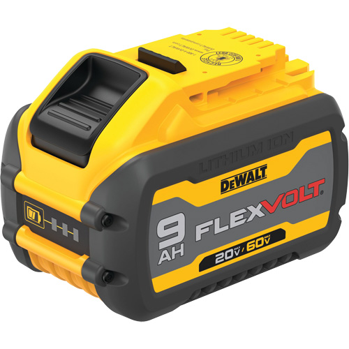 Bloc-pile FLEXVOLT, Lithium-ion, 20 V/60 V, 9 Ah - DEWALT DCB609