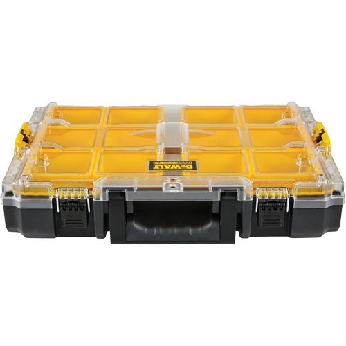 Organisateur pleine grandeur TOUGHSYSTEM 2.0, 14-5/8" x 5-1/8", Noir/Jaune - DEWALT DWST08040