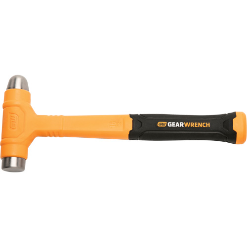 Dead Blow Ball Pein Hammer, 16 oz., Smooth Grip, 12-2/5" L - Gearwrench GWHDBBP16