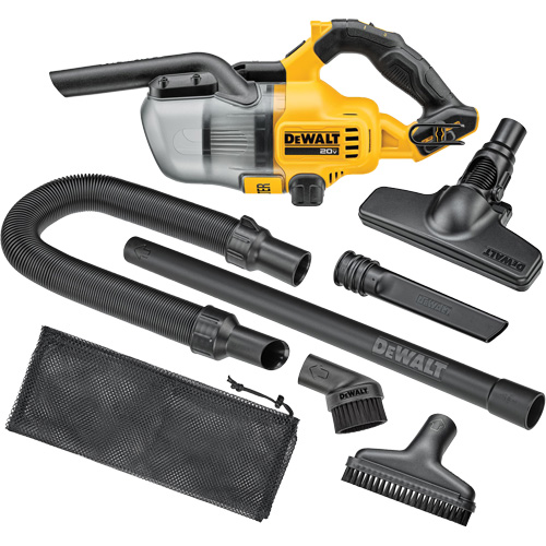 Aspirateur &agrave; main sans fil pour d&eacute;chets secs, 20 V, Capacit&eacute; 0,18 gal - DEWALT DCV501HB