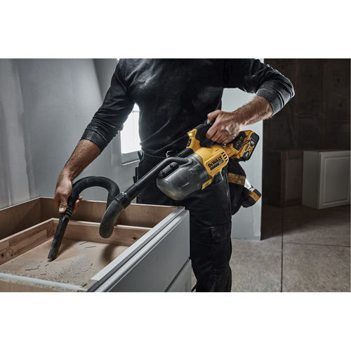 Aspirateur &agrave; main sans fil pour d&eacute;chets secs, 20 V, Capacit&eacute; 0,18 gal - DEWALT DCV501HB
