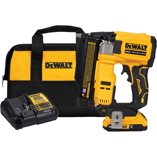 Ensemble cloueuse &agrave; goupilles sans fil sans balais ATOMIC COMPACT SERIES, calibre 23, 20 V, Lithium-ion - DEWALT DCN623D1
