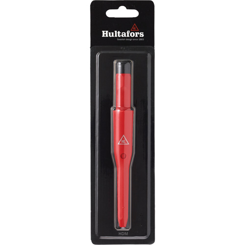 Marqueur &agrave; sec sous coque avec &eacute;tui et taille-crayon int&eacute;gr&eacute;, Gris, Marqueur - Hultafors 650200