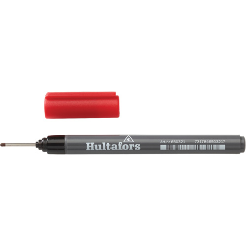 Ink Deep-Hole Marker, Red, Marker - Hultafors 650320