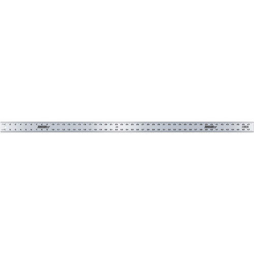 R&egrave;gle droite robuste en aluminium, 48" lo, 2" la - Johnson J48