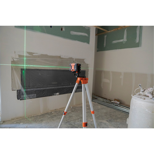 GreenBrite&reg; Cross-Line & 2-Dot Laser Level - Johnson JLD300-GN2D
