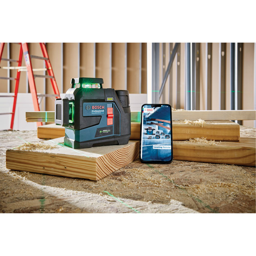 Laser &agrave; lignes professionel - Bosch GLL330-42CGL