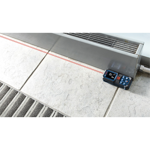 BLAZE Red Beam Laser Measure, 0' - 165' (0 m - 50.2 m) Range, Digital (Electronic) - Bosch GLM165-22