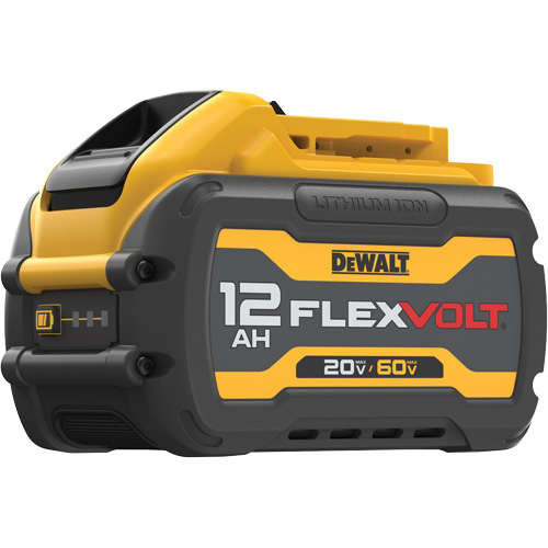 MAX* Flexvolt Battery, Lithium-Ion, 20 V/60 V, 12 Ah - DEWALT DCB6112