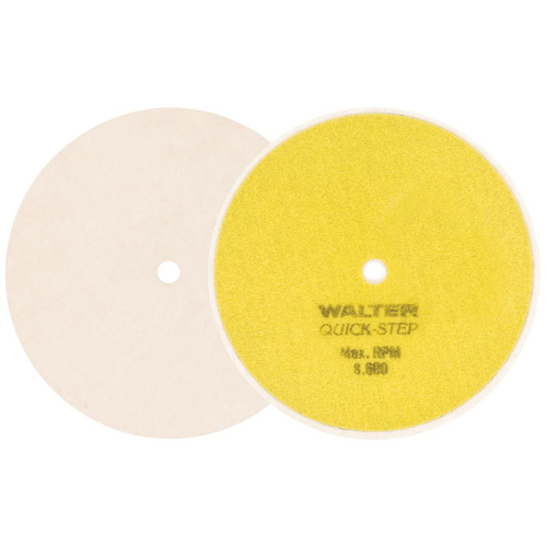 QUICK-STEP Polishing Disc, 6" Dia. - Walter Surface Technologies 07T600